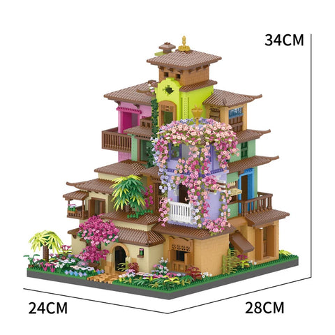 7080pcs Magic Castle / House