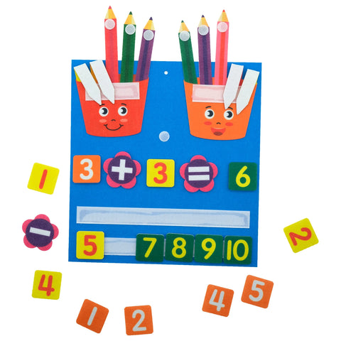 Learn to Count - Tooddler Math Felt Board Finger