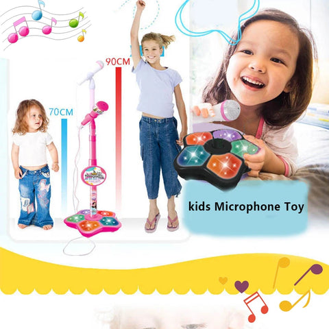 Kids Karaoke Microphone with Stand - Song/Music