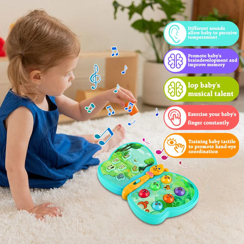 Interactive Musical Butterfly Toy