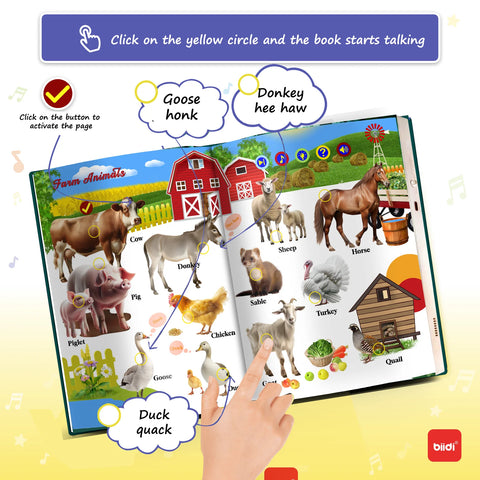 Kids Learning Audio Book - More then 600 sounds