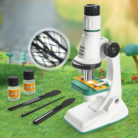 Science Microscope Kit for Children - 4 Colors